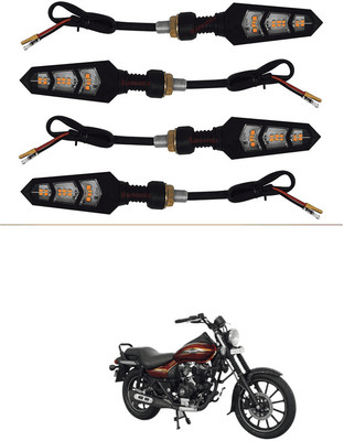 LOVMOTO Side LED Indicator Light for Bajaj Avenger 220 DTS-i(Amber)