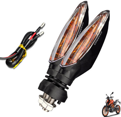 Generox Front, Rear LED Indicator Light for KTM Duke 390(Amber)