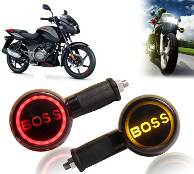 AUTO PEARL Side LED Indicator Light for Bajaj Pulsar(Yellow, Red)