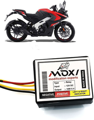 AUTO PEARL Front, Rear Flasher Indicator Light for Bajaj Pulsar