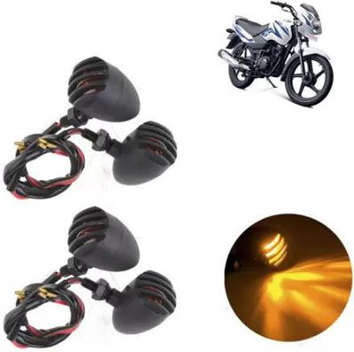 NIR JAY Side LED Indicator Light for Universal For Bike 7 Series(Orange)
