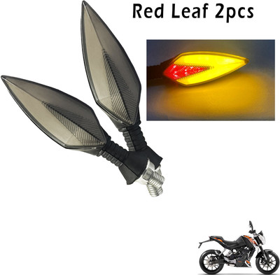 Generox Front, Rear, Side LED Indicator Light for KTM Duke 180(Red, Yellow)