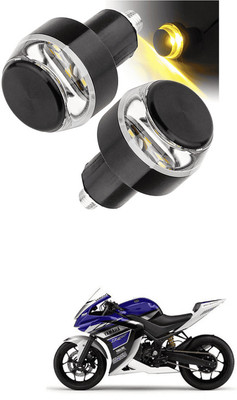 LOVMOTO Front LED Indicator Light for Universal For Bike(White, Orange)