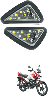 LOVMOTO Side LED Indicator Light for Hero Splendor NXG(Yellow)