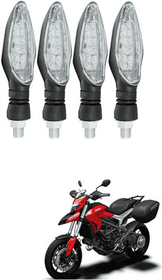 LOVMOTO Front, Rear LED Indicator Light for Hero Hunk(Yellow)
