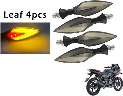 Generox Front, Rear LED Indicator Light for Bajaj Pulsar 220 DTSi-Fi(Red, Yellow)