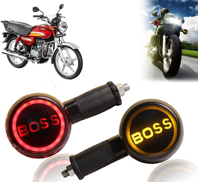 AUTO PEARL Side LED Indicator Light for Hero CD Dawn(Yellow, Red)