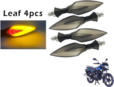 Generox Front, Rear LED Indicator Light for Bajaj Discover(Red, Yellow)