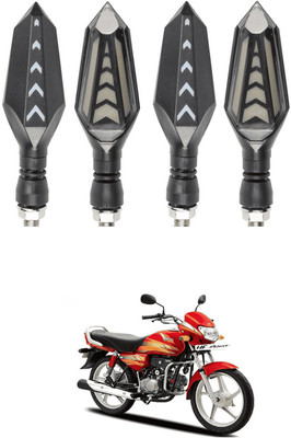 LOVMOTO Front, Rear LED Indicator Light for Hero Hunk(Yellow)