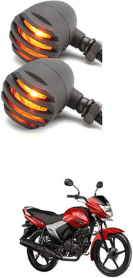 LOVMOTO Front, Rear LED Indicator Light for Mahindra Rodeo RZ(Yellow)