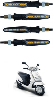 GONAMA Side LED Indicator Light for Mahindra Duro DZ(Amber)