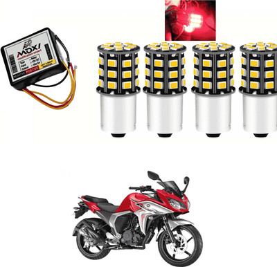 PRTEK Front, Side LED Indicator Light for Yamaha Fazer(Red)