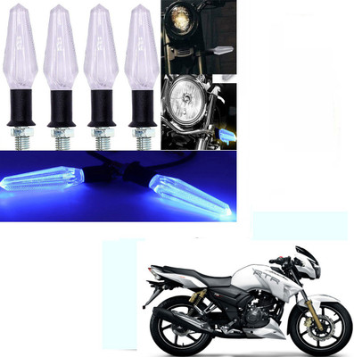 RawatZ Side LED Indicator Light for TVS Apache(Blue)