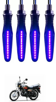 E-Shoppe Front, Rear, Side LED Indicator Light for TVS Max 4R(Blue)