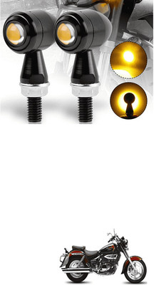 LOVMOTO Front, Rear LED Indicator Light for TVS Apache RTR 160(Yellow)