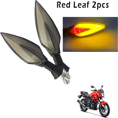 Generox Front, Rear, Side LED Indicator Light for Hero CBZ Extreme(Red, Yellow)