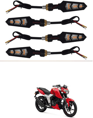 LOVMOTO Side LED Indicator Light for TVS Apache RTR 160(Amber)