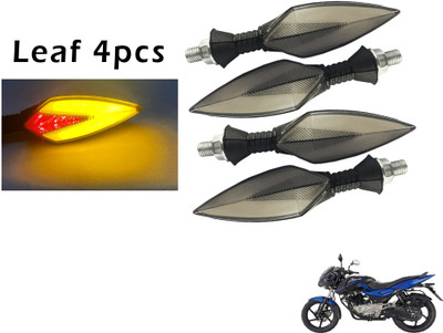 Generox Front, Rear LED Indicator Light for Bajaj Pulsar 150(Yellow, Red)