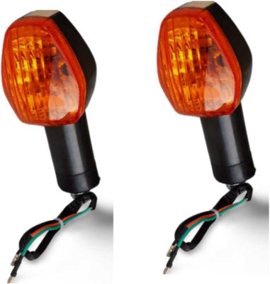 yemex Front, Rear, Side Halogen Indicator Light for Hero Glamour, CD deluxe, HF Deluxe(White)