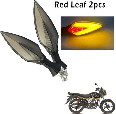 Generox Front, Rear, Side LED Indicator Light for Mahindra Centuro(Red, Yellow)