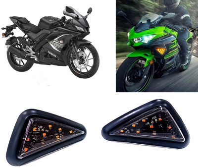 AUTO PEARL Side LED Indicator Light for Yamaha YZF R15(Yellow)