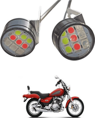 GONAMA Front, Rear LED Indicator Light for Piaggio Universal For Bike(Multicolor)