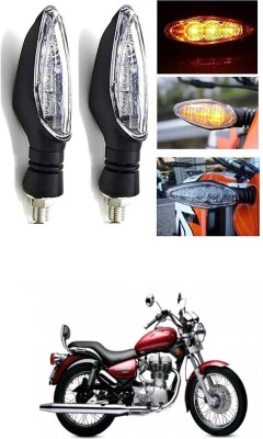 LOVMOTO Front, Rear LED Indicator Light for Royal Enfield Electra Twin Spark(Multicolor)