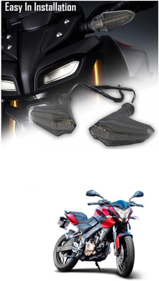 LOVMOTO Front, Rear LED Indicator Light for Bajaj Pulsar 150 DTS-i(Multicolor)