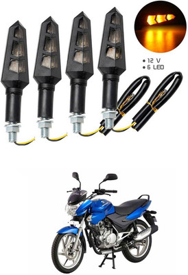 LOVMOTO Front, Rear LED Indicator Light for Bajaj Discover 125 DTS-i(Multicolor)