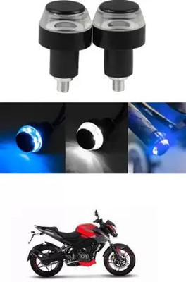 CROXIV Front, Side LED Indicator Light for Hero, Honda, Bajaj, TVS Universal For Bike(White, Blue)