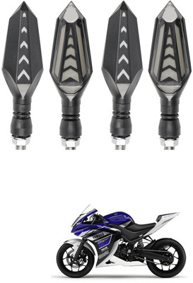 LOVMOTO Front, Rear LED Indicator Light for Yamaha YZF R15 S(Yellow)
