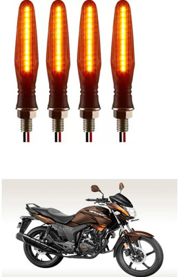 E-Shoppe Front, Rear, Side LED Indicator Light for Hero Hunk(Yellow)