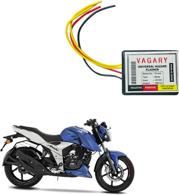 Vagary Rear LED Indicator Light for TVS Apache RTR 160(Yellow)