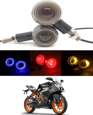 MSNP Front LED Indicator Light for KTM RC 200(Blue, Yellow, Red)