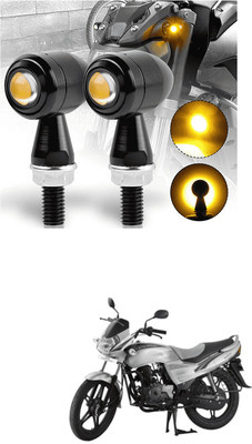 LOVMOTO Universal Small Front Rear Indicator Turning Blinker Light For Free-dom Pr-ima Indicator Light Motorbike LED (12 V, 12 W)(Universal For Bike, Pack of 2)