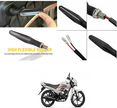 PRTEK Universal High Bright Front Rear Led Side Indicator Turn Signal V436 Indicator Light Motorbike LED for Honda (12 V, 12 W)(Dream Neo, Pack of 4)