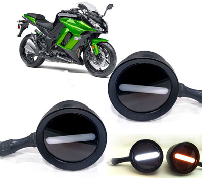 AUTO PEARL Front LED Indicator Light for Hyosung Ninja(White, Yellow)