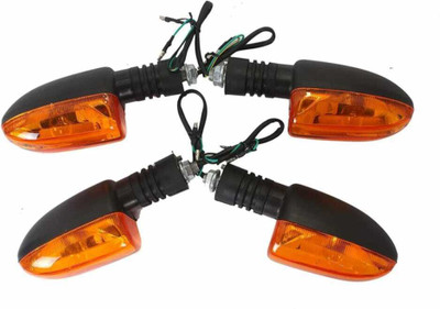 yemex Side, Rear, Front Incandescent Indicator Light for Bajaj Platina 100 DTS-i, Platina, Platina 100(Orange)