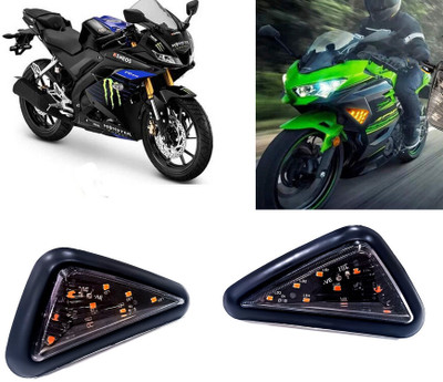 AUTO PEARL Side LED Indicator Light for Yamaha YZF R15(Yellow)