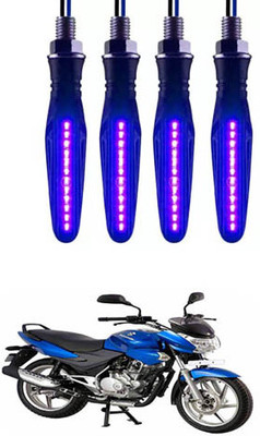 E-Shoppe Front, Rear, Side LED Indicator Light for Bajaj DTS-i(Blue)