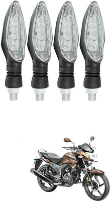LOVMOTO Front, Rear LED Indicator Light for Hero Hunk(Yellow)