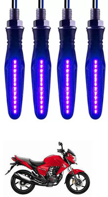 E-Shoppe Front, Rear, Side LED Indicator Light for Honda CB(Blue)