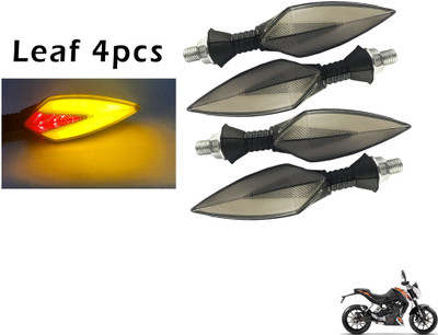Generox Front, Rear LED Indicator Light for KTM Duke 180(Red, Yellow)
