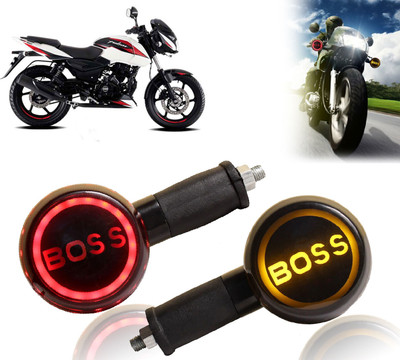 AUTO PEARL Side LED Indicator Light for Bajaj Pulsar 180(Yellow, Red)