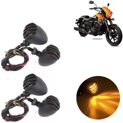 NIR JAY Side LED Indicator Light for Universal For Bike 7 Series(Orange)