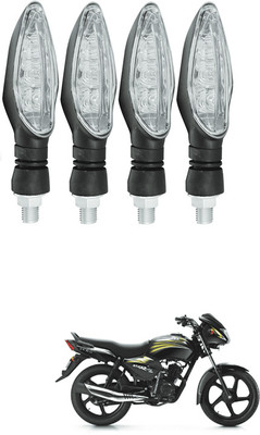 LOVMOTO Front, Rear LED Indicator Light for TVS Star City(Yellow)
