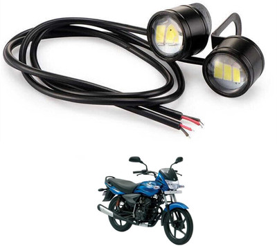 PRTEK Side LED Indicator Light for TVS Phoenix 125(Blue, Red)