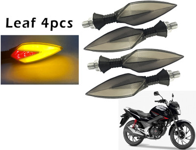 Generox Front, Rear LED Indicator Light for Honda CBF 125(Red, Yellow)