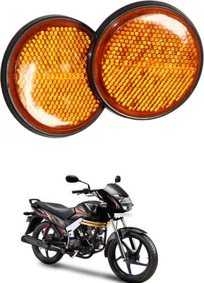 E-Shoppe Front, Rear, Side LED Indicator Light for Mahindra Universal For Bike(Yellow)