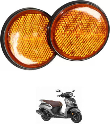 E-Shoppe Front, Rear, Side LED Indicator Light for Yamaha Fascino(Yellow)